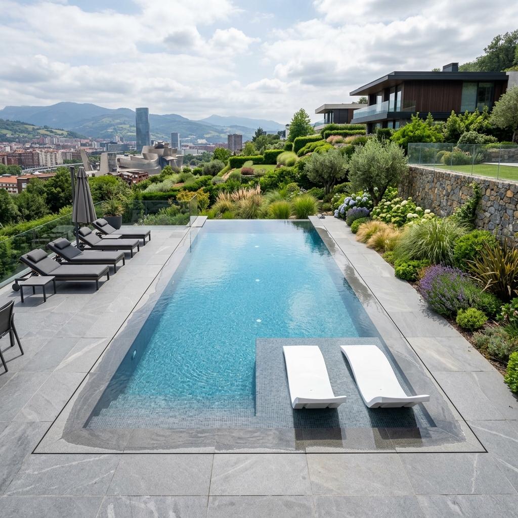 Piscina residencial · Leioa